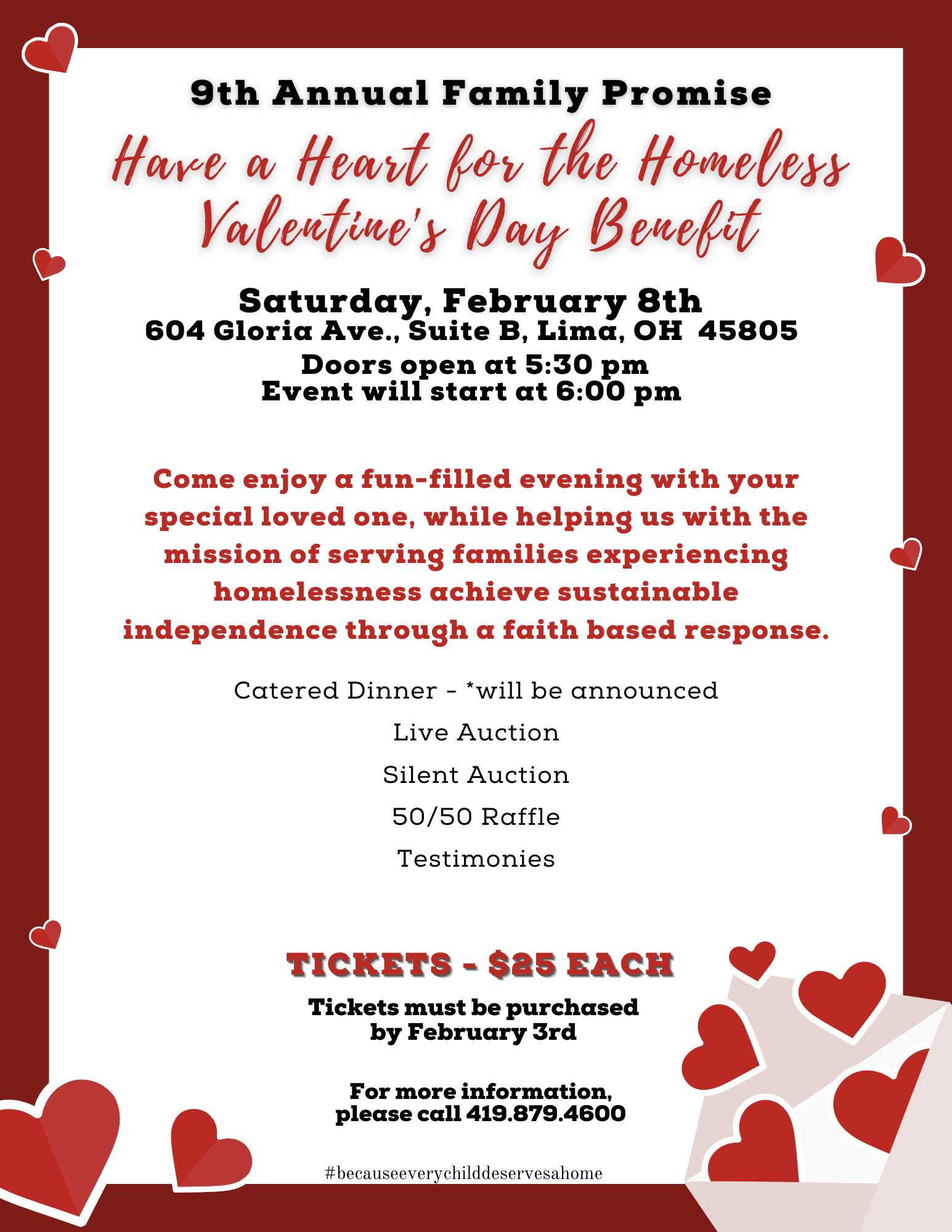 valentines benefit